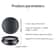 UFO Solar Car Air Freshener Aluminum Alloy Rotating Car Fragrance Diffuser For Clean Fresh Drives 3