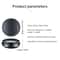 UFO Solar Car Air Freshener Aluminum Alloy Rotating Car Fragrance Diffuser For Clean Fresh Drives 3