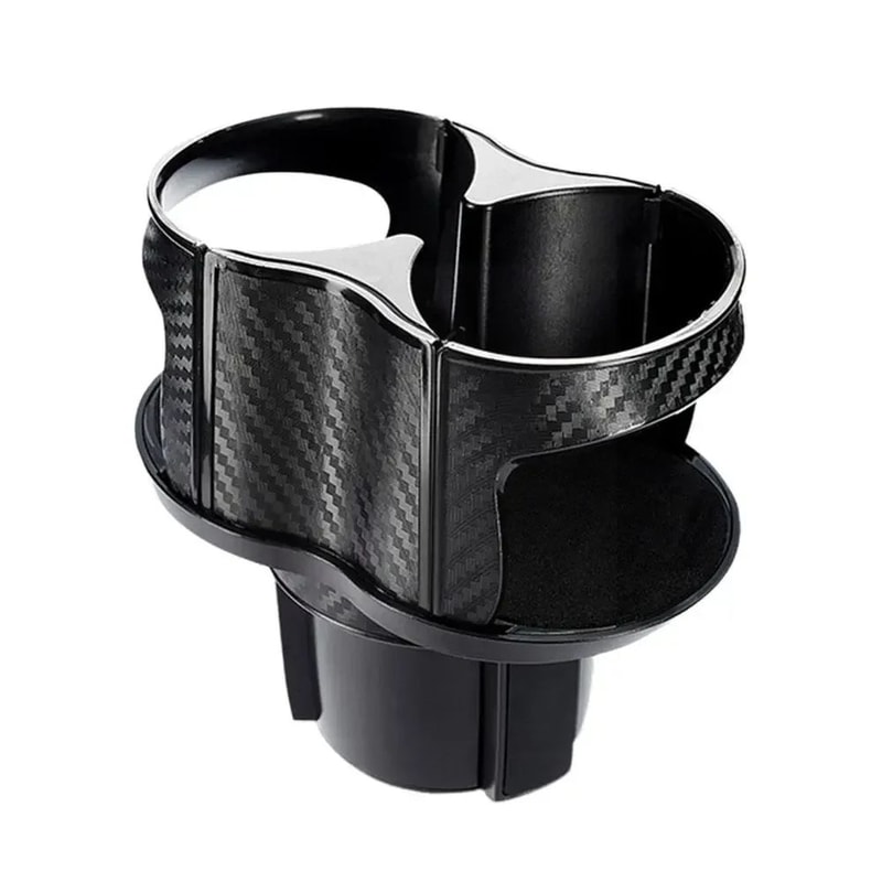 2in1 Car Cup Holder Expander Organizer Adjustable Cup Holder Adapter For Large Bottles 1
