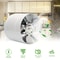 Metal Inline Exhaust Duct Fan 46 110V220V Booster Ventilation Fan For Bathroom Kitchen Wall Vents 6