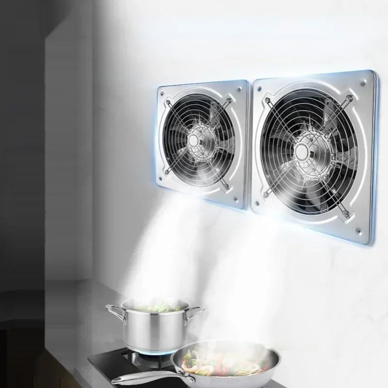 Stainless Steel Inline Duct Booster Fan 678 In HighPower Ventilation Extractor For Kitchen Bathro 2