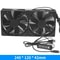 Silent 120mm USB Router Cooling Fan With Adjustable Speed Controller Quiet Modem TV Box Cooler 2