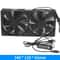 Silent 120mm USB Router Cooling Fan With Adjustable Speed Controller Quiet Modem TV Box Cooler 7