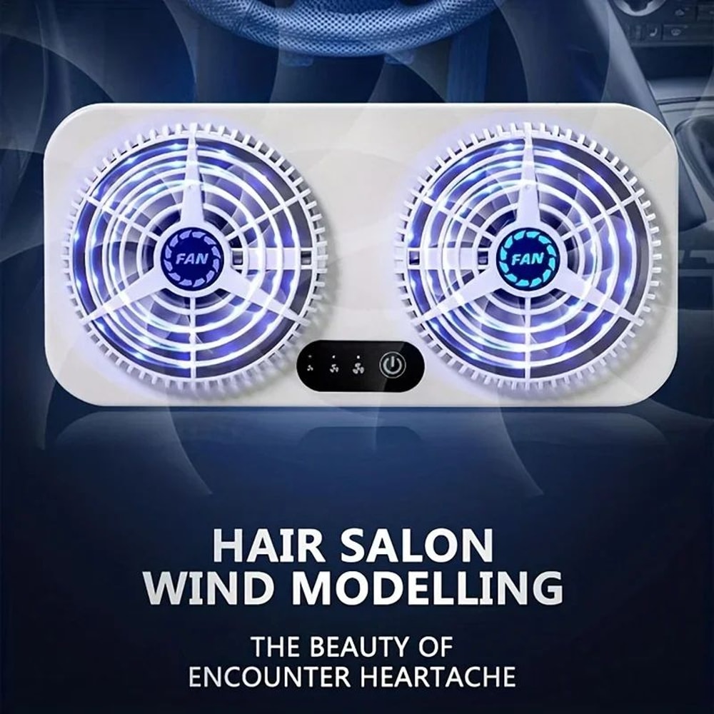 USB Car Exhaust Fan Window Ventilator Portable Car Cooling Fan For Fast Heat Odor Removal 1