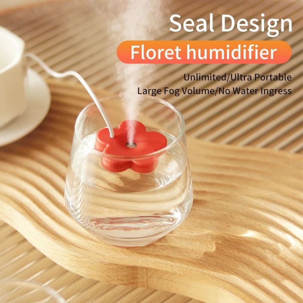 PetalMist Portable Mini USB Humidifier Aroma Diffuser For Water Bottles 1