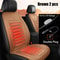 Winter Comfort Heated Car Seat Cover 12V FastWarm Seat Cushion With 3 Heat Levels 12PCS Universal F 9