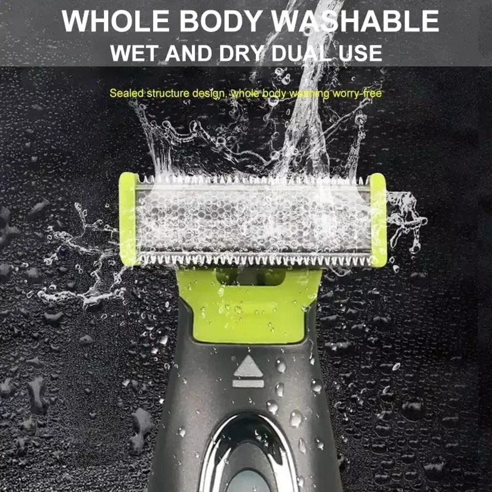 USB Rechargeable FullBody TBlade Trimmer Waterproof Electric Shaver For Men And Women 5