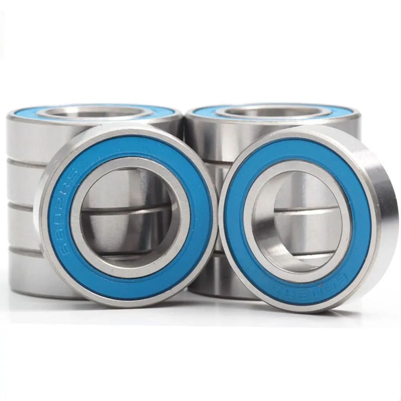 6802 MAX Bike Pivot Bearings 15x24x5mm 4Pack FullBall Chrome Steel Sealed Suspension Bearings 0