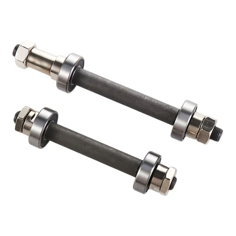 Quick Release Axle Steel Hollow Hub Shaft Kit Front Rear Axle Set For MTB Road Bikes 1