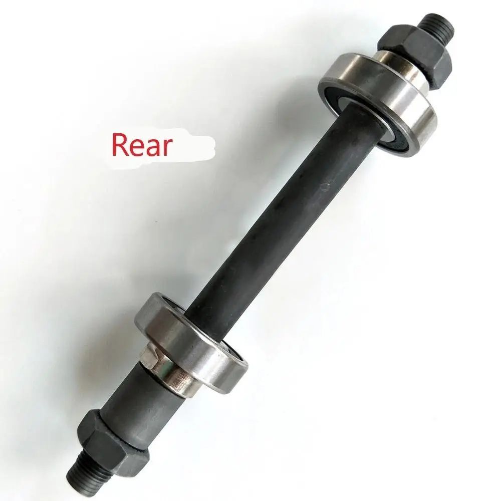 Quick Release Axle Steel Hollow Hub Shaft Kit Front Rear Axle Set For MTB Road Bikes 7