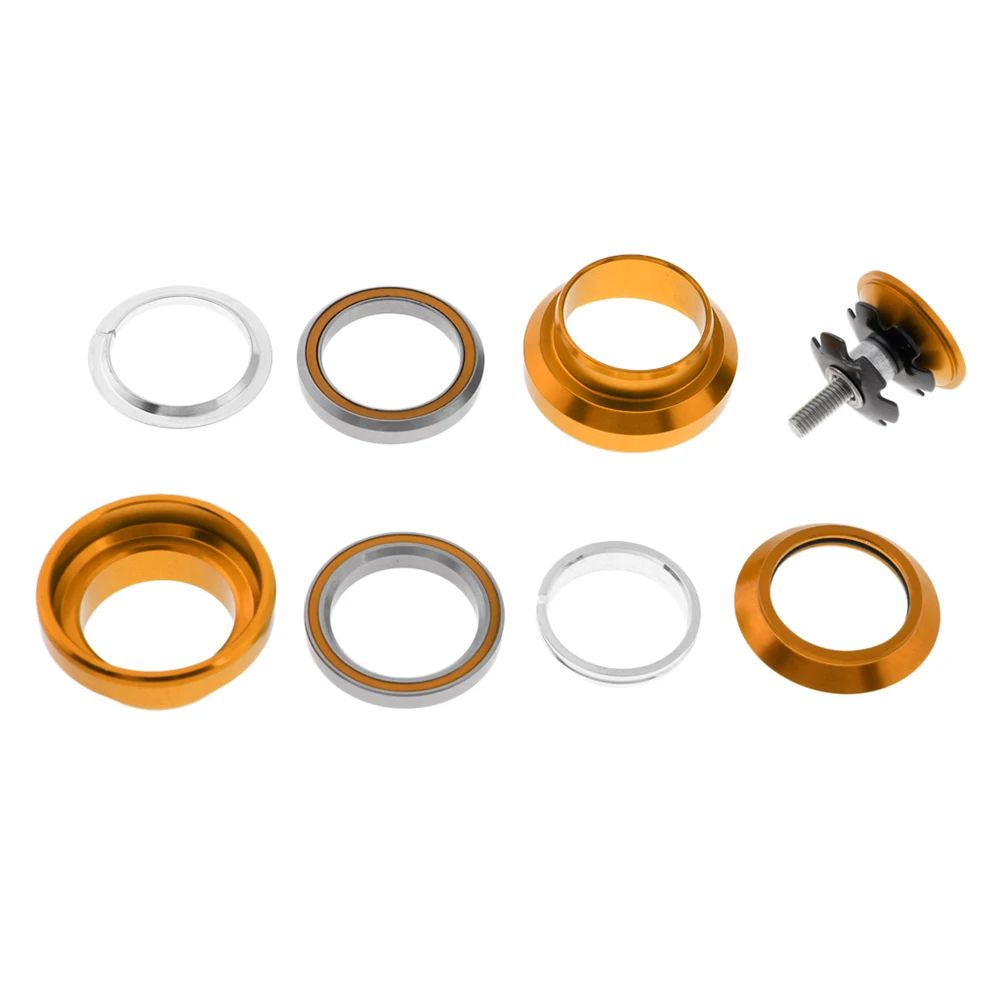 Aluminum Alloy 34mm External Bearing Headset With Sealed Cartridge Bearings Top Cap 118 Threadless 2
