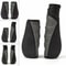 Ergonomic AntiSlip Rubber Mountain Bike Grips ShortLong MTB Handle Grips For Comfort Control 1