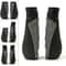 Ergonomic AntiSlip Rubber Mountain Bike Grips ShortLong MTB Handle Grips For Comfort Control 2