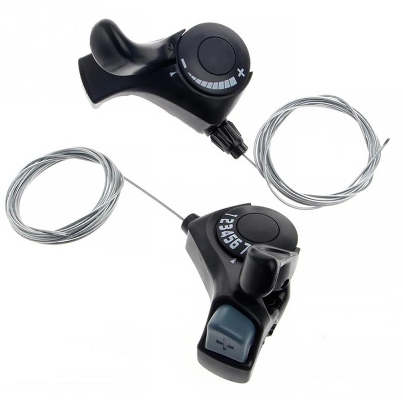 Shimano SLTX30 Tourney MTB Thumb Shifter Set Smooth 3x63x7 Speed Bike Shift Lever Set With Gear In 2