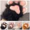 Kawaii Plush Cat Paw Gloves Warm Furry Paw Gloves For Cosplay Kigurumi Party Photos 5