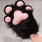 Kawaii Plush Cat Paw Gloves Warm Furry Paw Gloves For Cosplay Kigurumi Party Photos 6