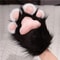 Kawaii Plush Cat Paw Gloves Warm Furry Paw Gloves For Cosplay Kigurumi Party Photos 7