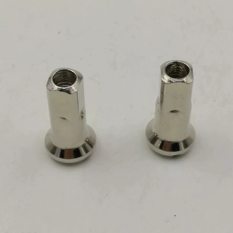 14G 2mm Bike Spoke Nipple Set 10Pack Durable Replacement Nipples For MTB Road Wheel Repairs 2