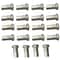 14G 2mm Bike Spoke Nipple Set 10Pack Durable Replacement Nipples For MTB Road Wheel Repairs 7