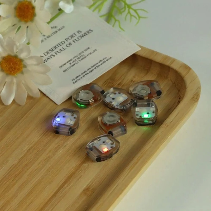 VibrationActivated LED Shoe Lights 10Pack Glowing Shoe Decoration For Clogs Sneakers Kids 0