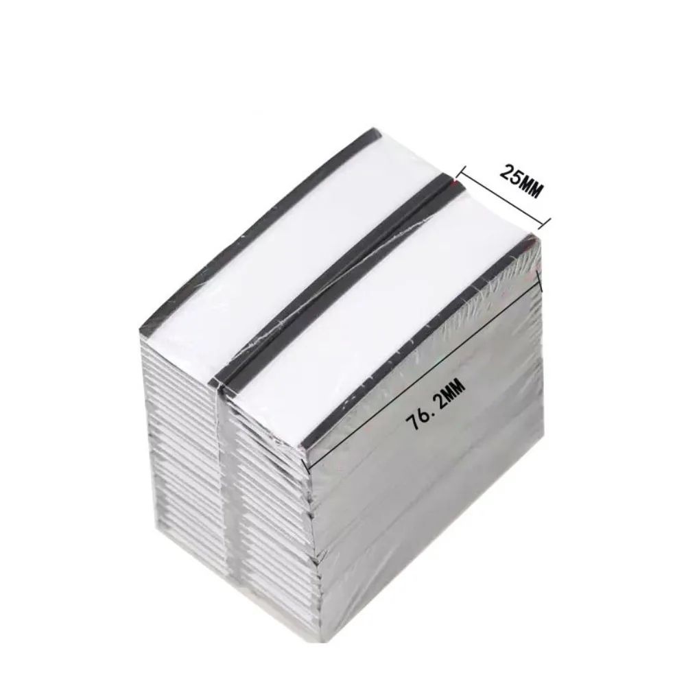 Magnetic CChannel Label Holder Set With Protective Film Reusable Warehouse Shelf Labels With Stron 9