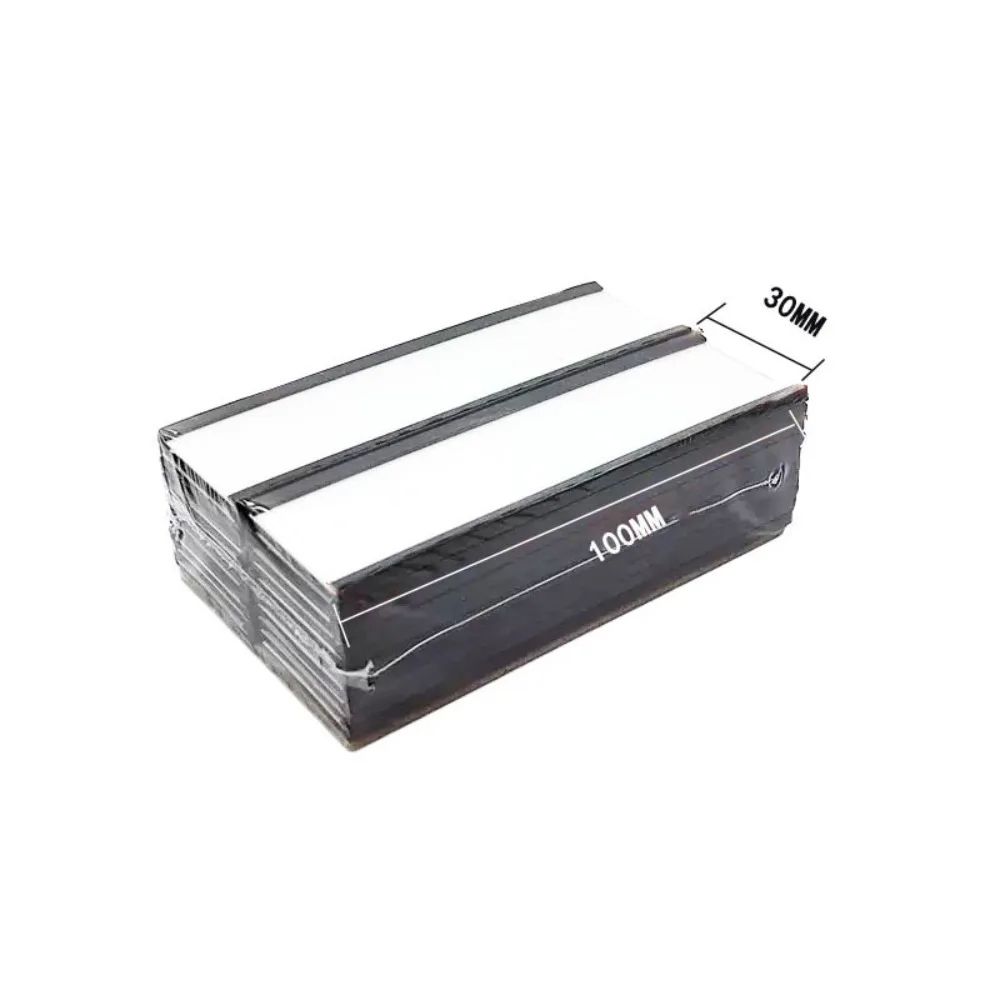 Magnetic CChannel Label Holder Set With Protective Film Reusable Warehouse Shelf Labels With Stron 10
