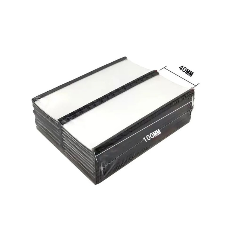 Magnetic CChannel Label Holder Set With Protective Film Reusable Warehouse Shelf Labels With Stron 11