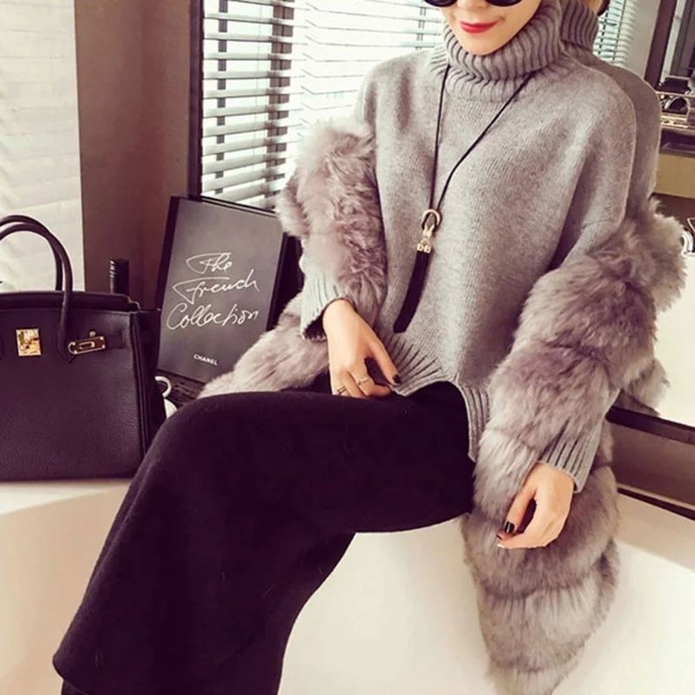 Elegant Long Tassel Sweater Chain Necklace For Women Boho Pendant Statement Jewelry 4