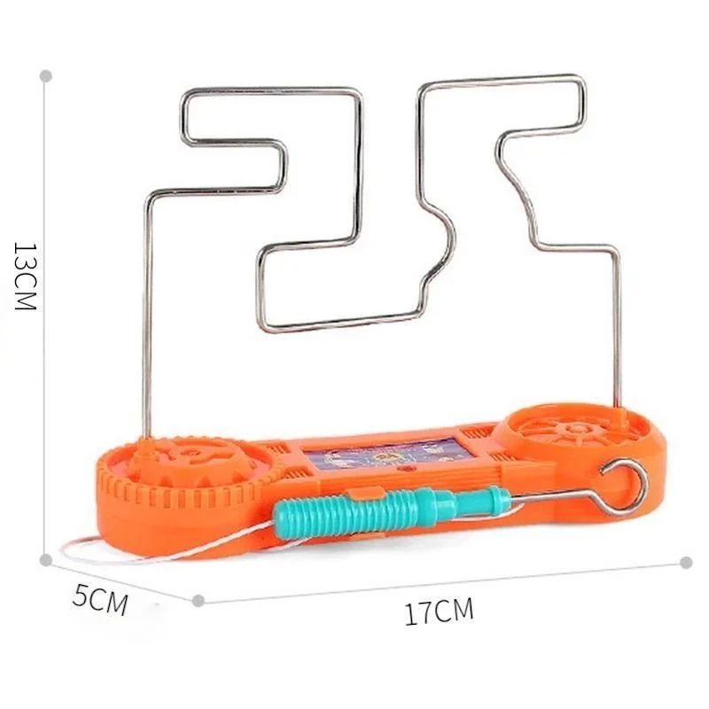Kids Electric Touch Maze Game Safe Shock STEM Skill Challenge Toy 7