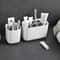 WallMounted Electric Toothbrush Holder Toothpaste Holder Set Detachable Bathroom Storage Rack Org 0