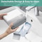 WallMounted Electric Toothbrush Holder Toothpaste Holder Set Detachable Bathroom Storage Rack Org 3