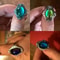 Retro Heart Gem Mood Ring Color Changing Ring With Adjustable Fit 1