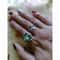Retro Heart Gem Mood Ring Color Changing Ring With Adjustable Fit 2