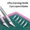Precision Craft Knife Set For Scrapbooking Paper Carving Sharp Hobby Cutting Tool 0