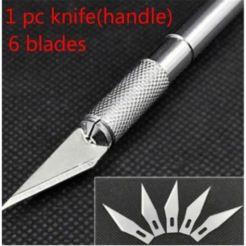 Precision Craft Knife Set For Scrapbooking Paper Carving Sharp Hobby Cutting Tool 1