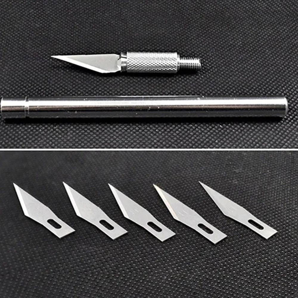 Precision Craft Knife Set For Scrapbooking Paper Carving Sharp Hobby Cutting Tool 5
