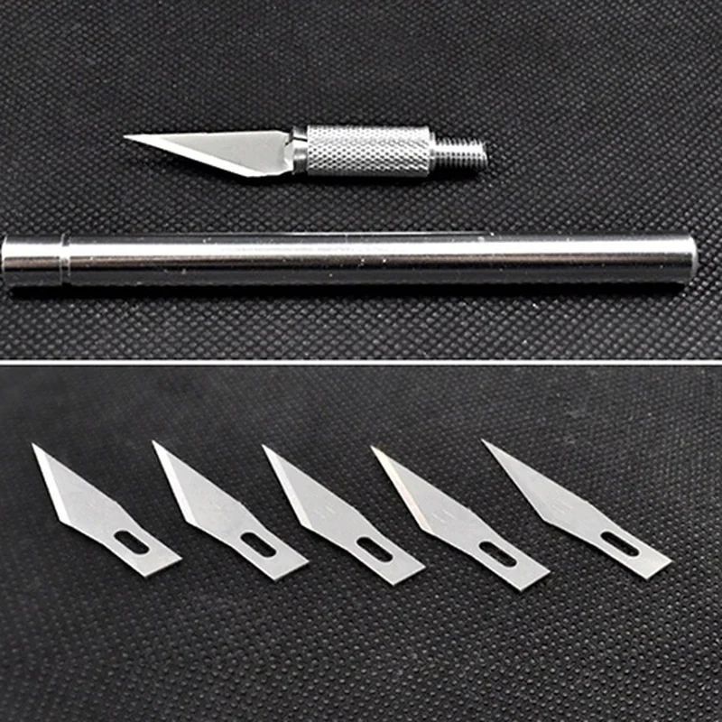 Precision Craft Knife Set For Scrapbooking Paper Carving Sharp Hobby Cutting Tool 5
