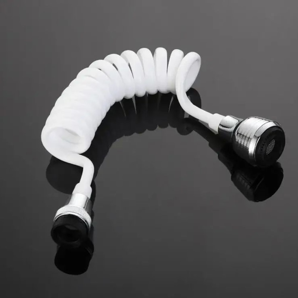 360 Swivel Faucet Extender With Aerator WaterSaving AntiSplash Tap Nozzle For Kitchen Bathroom 8