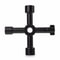 4in1 Utility Key Universal Cross Wrench For Radiator Bleed Gas Meter Electrical Panels 1