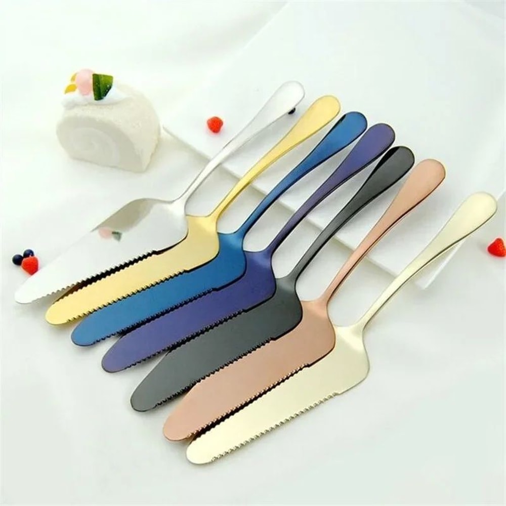 Stainless Steel Cake Server Spatula Knife Cake Pie Server For Pizza Cheesecake Desserts 3