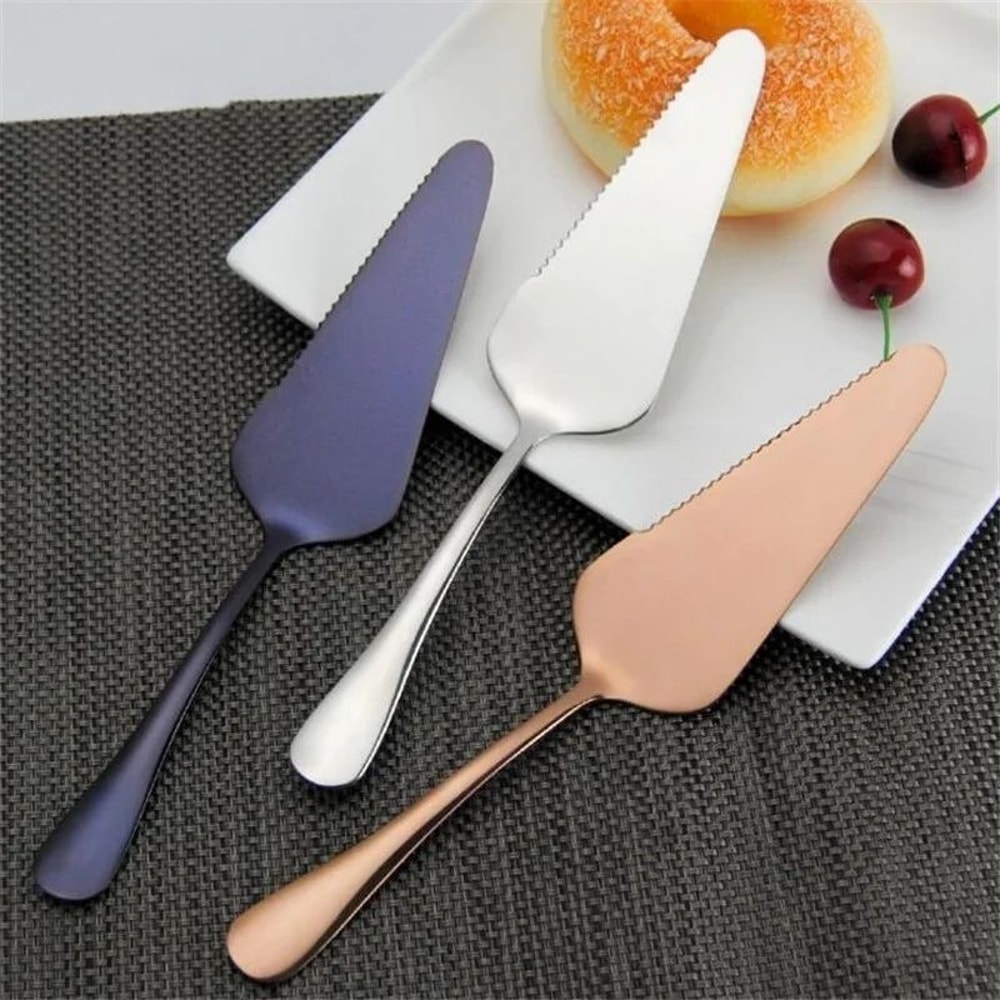 Stainless Steel Cake Server Spatula Knife Cake Pie Server For Pizza Cheesecake Desserts 4