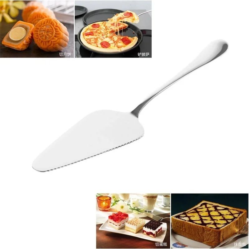 Stainless Steel Cake Server Spatula Knife Cake Pie Server For Pizza Cheesecake Desserts 5