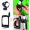360 Rotating Bike Bottle Holder Stroller Cup Holder Universal Handlebar Bottle Cage Mount 5