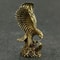 Vintage Brass Eagle Figurine Desk Ornament Antique Copper Eagle Statue For Home Office Decor 0