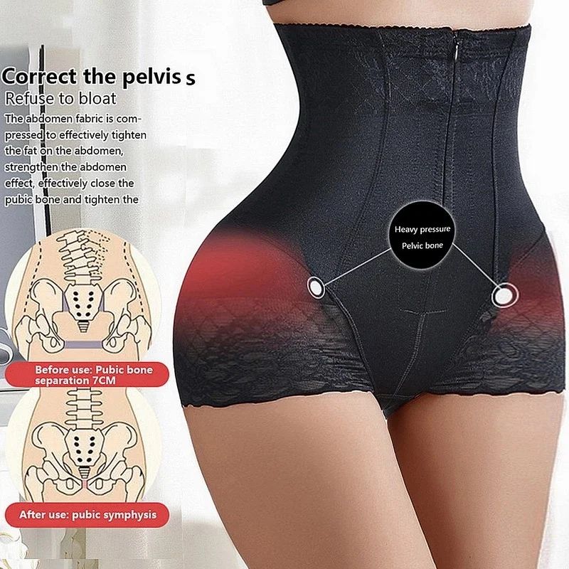 HighWaist Zipper Shaping Panties Tummy Control Shapewear For Smooth Confident Curves 2