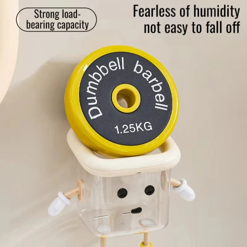 NoDrill Suction Cup Bathroom Shelf Waterproof WallMounted Organizer Rack 3