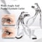 Wide Angle Partial Eyelash Curler With Comb Portable Precision Lash Lift Tool 0