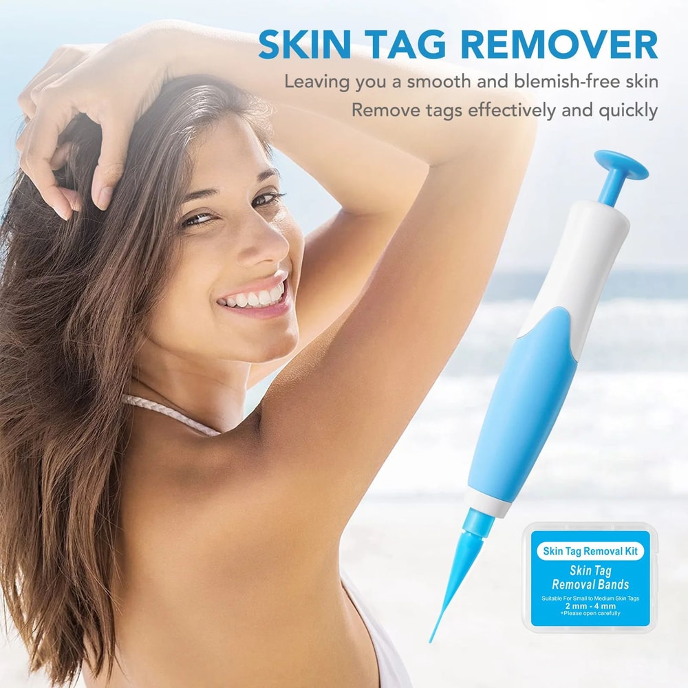 2in1 Micro Skin Tag Remover Kit AtHome Skin Tag Remover Precision Band Removal Tool 3