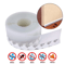 Silicone door bottom seal blocker