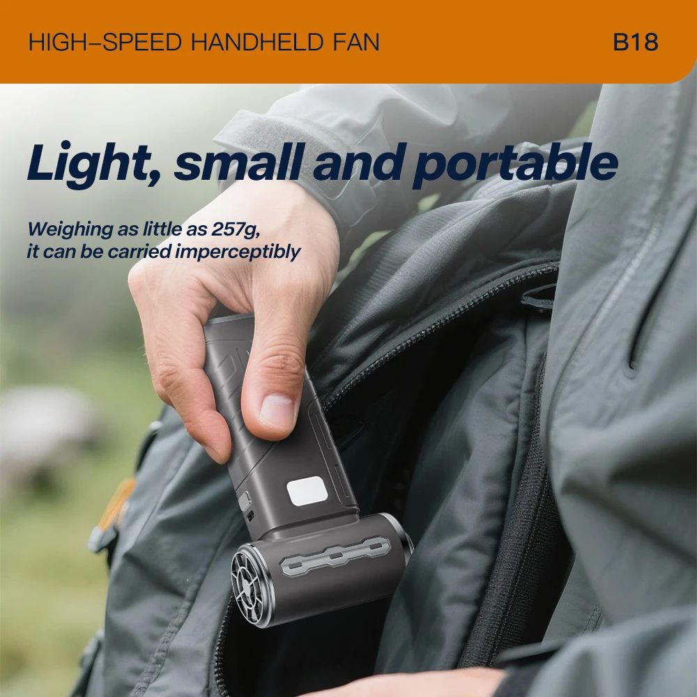 450000RPM Rechargeable Air Blower Turbo Jet Fan With 3 Nozzles For Deep Dust Removal 3